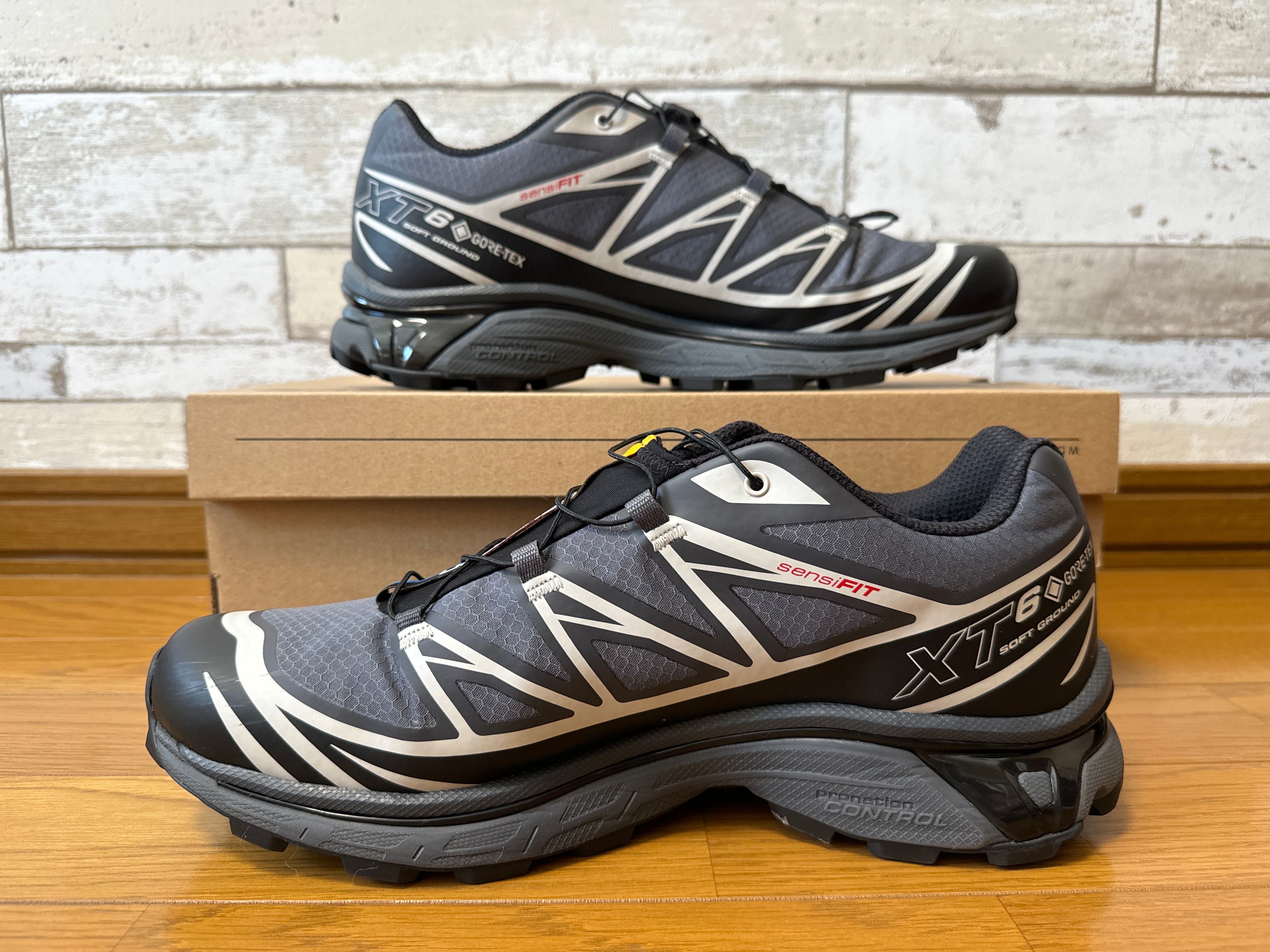 Salomon XT-6 GORE-TEX "Black/Ebony/Lunar Rock"