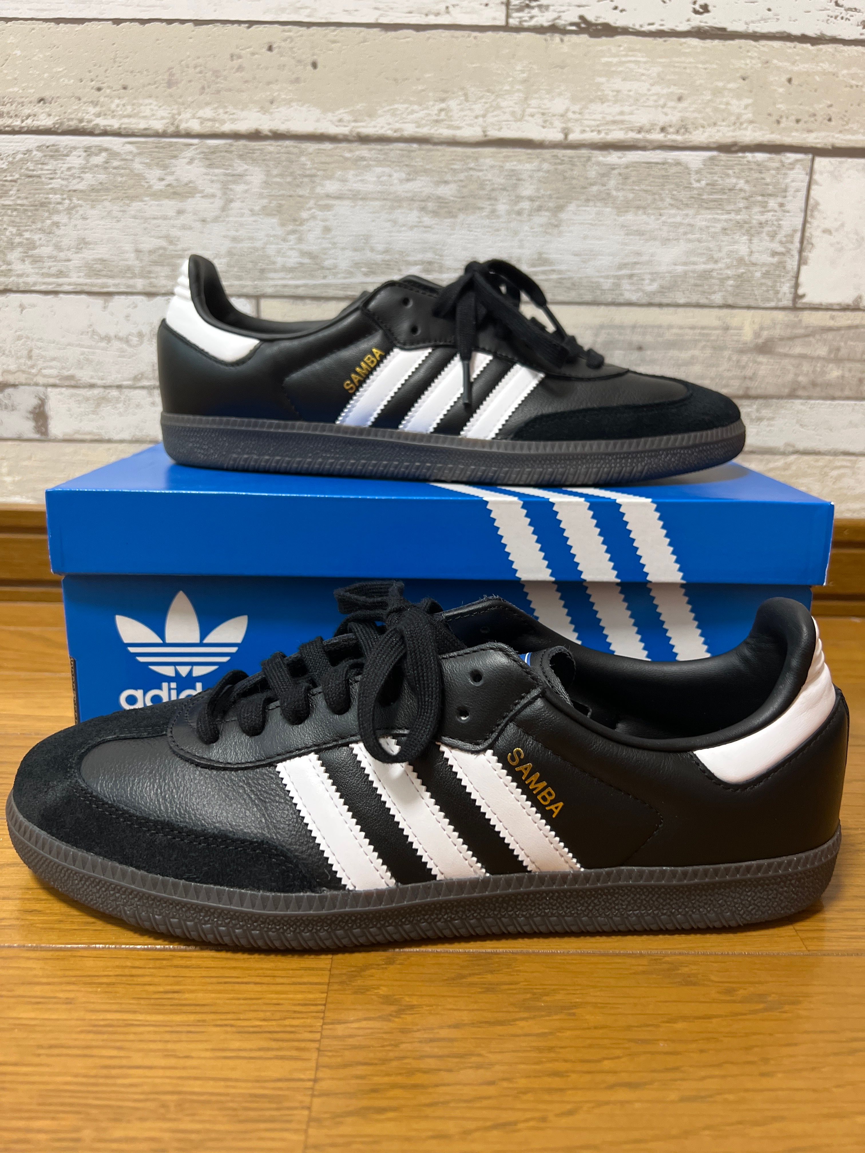 adidas Samba OG "Core Black/Cloud White/Gum"