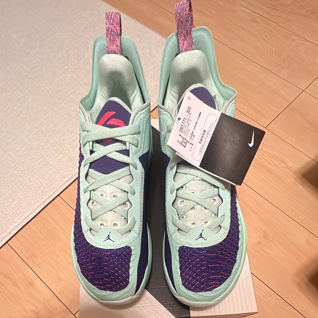ナイキ ジョーダン ルカ1 "ミントフォーム/コートパープル/ダークコンコルド/レーサーピンク"