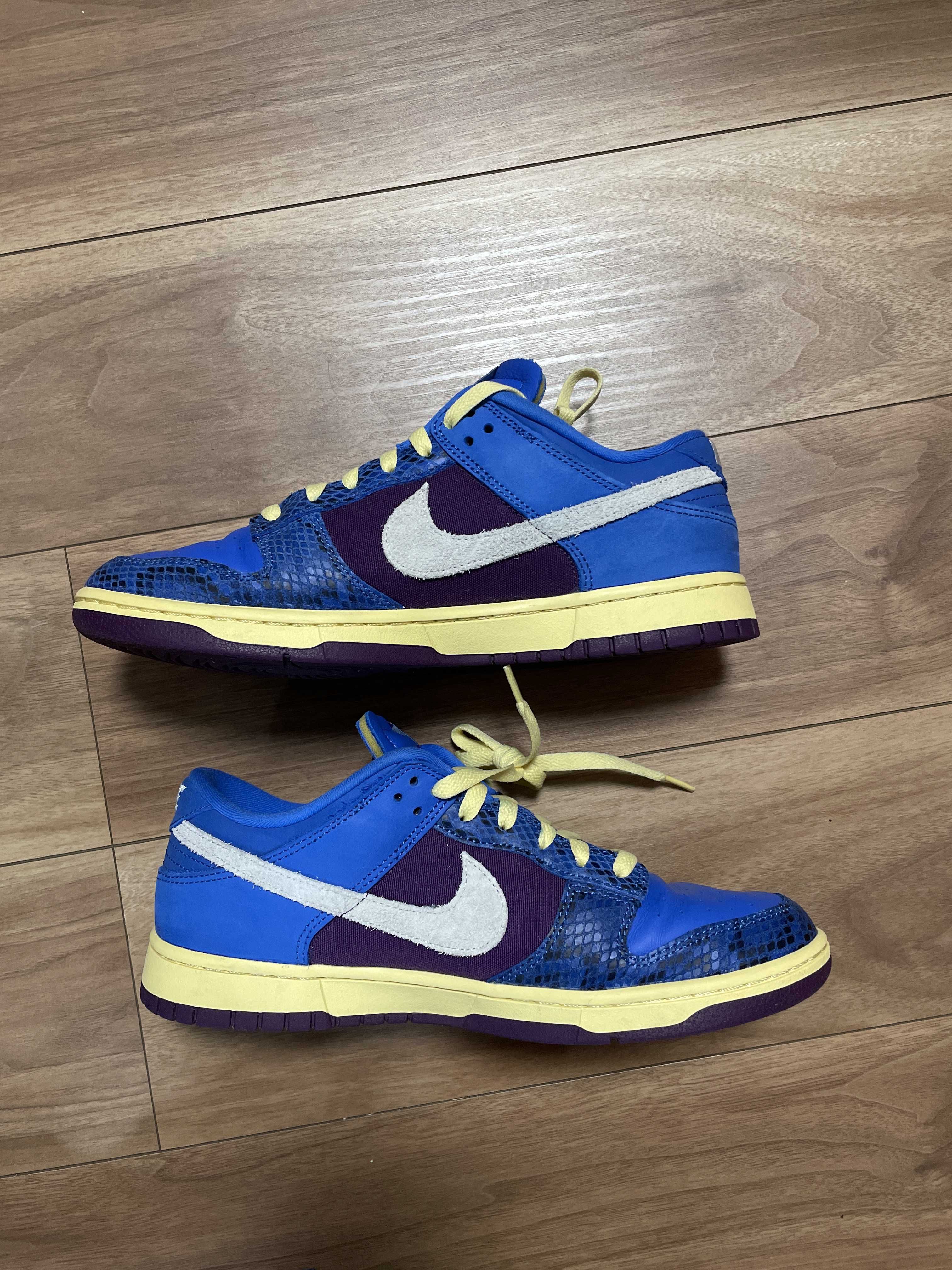 UNDEFEATED × Nike Dunk Low SP "Royal"