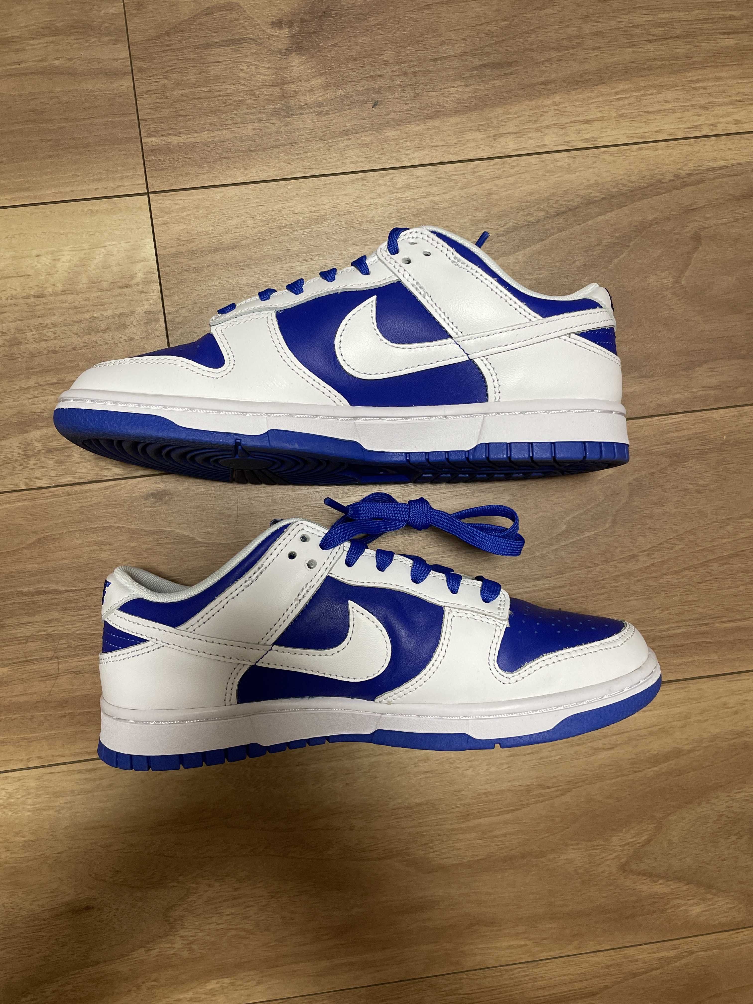 Nike Dunk Low Retro "Racer Blue and White"