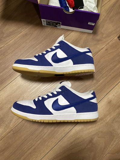 Nike SB Dunk Low "Los Angeles Dodgers/Deep Royal Blue"