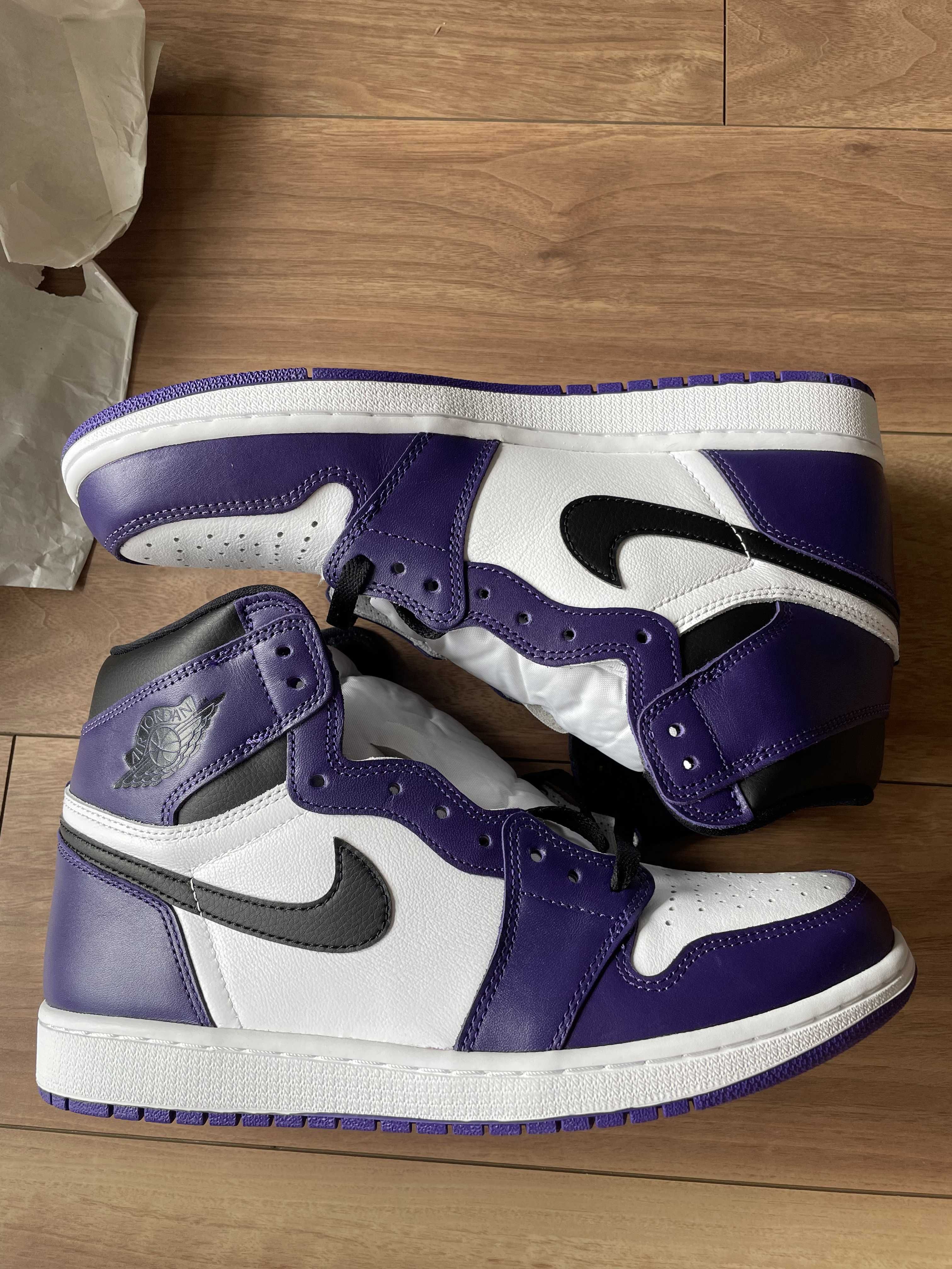 Nike Air Jordan 1 Retro High OG "Court Purple White/Black" (2020)