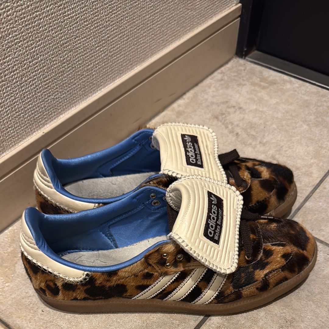 Wales Bonner × adidas Samba Pony Leo Low "Dark Brown/Cream White"