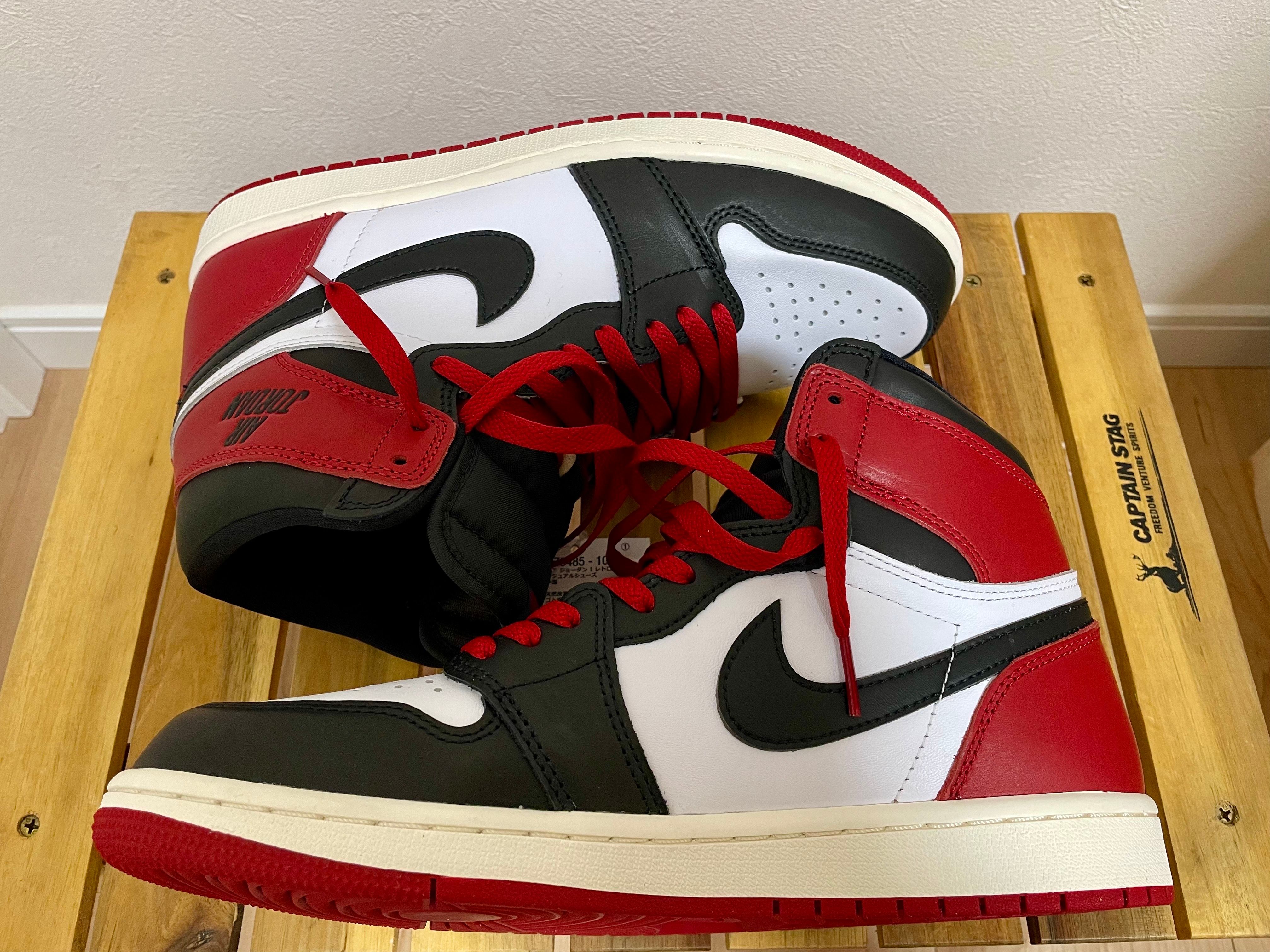 Nike Air Jordan 1 Retro High OG "Black Toe Reimagined"