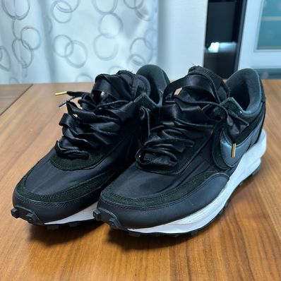 sacai × Nike LDV Waffle "Triple Black"