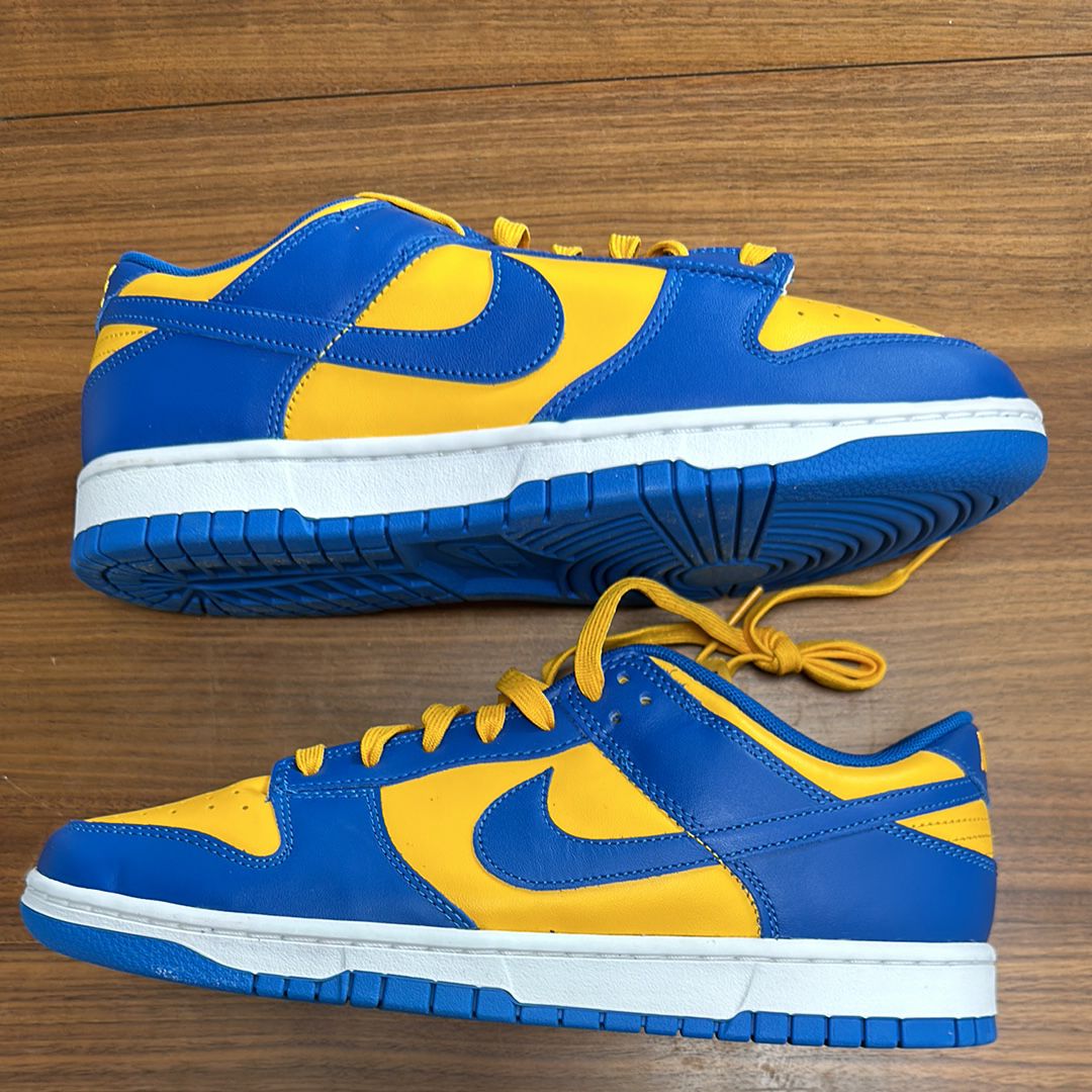 Nike Dunk Low "Blue Jay and University Gold"