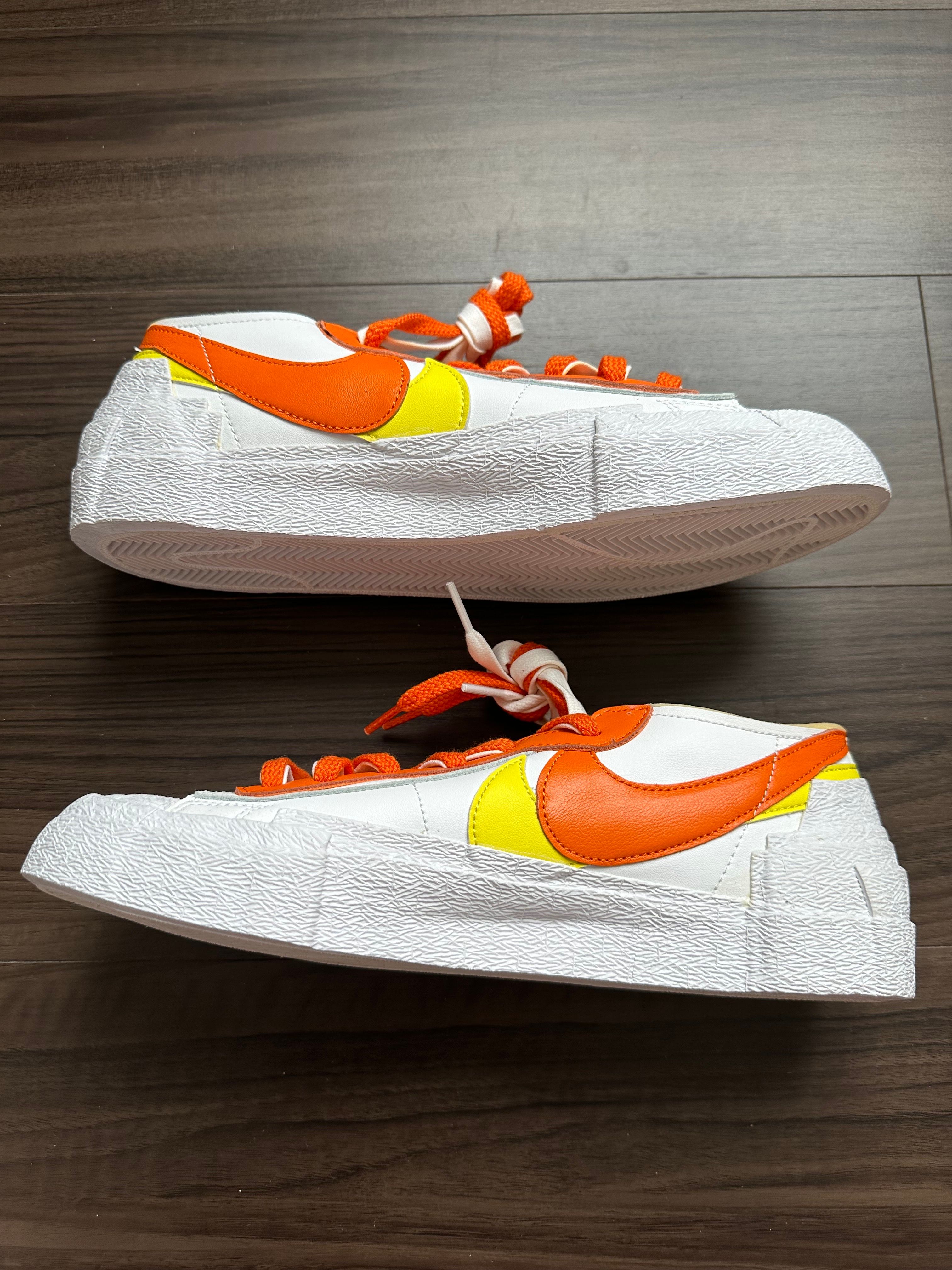 SACAI × NIKE BLAZER LOW "MAGMA ORANGE"