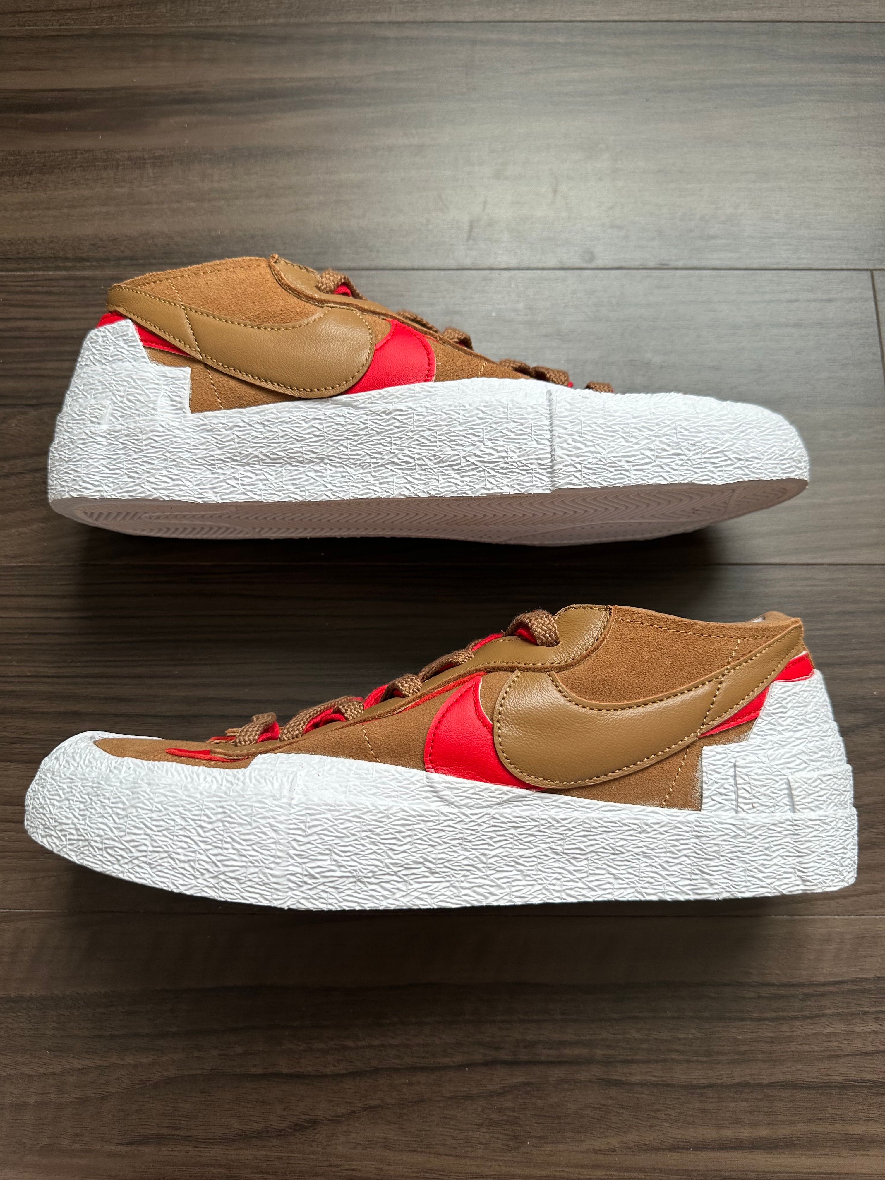 SACAI × NIKE BLAZER LOW "BRITISH TAN"