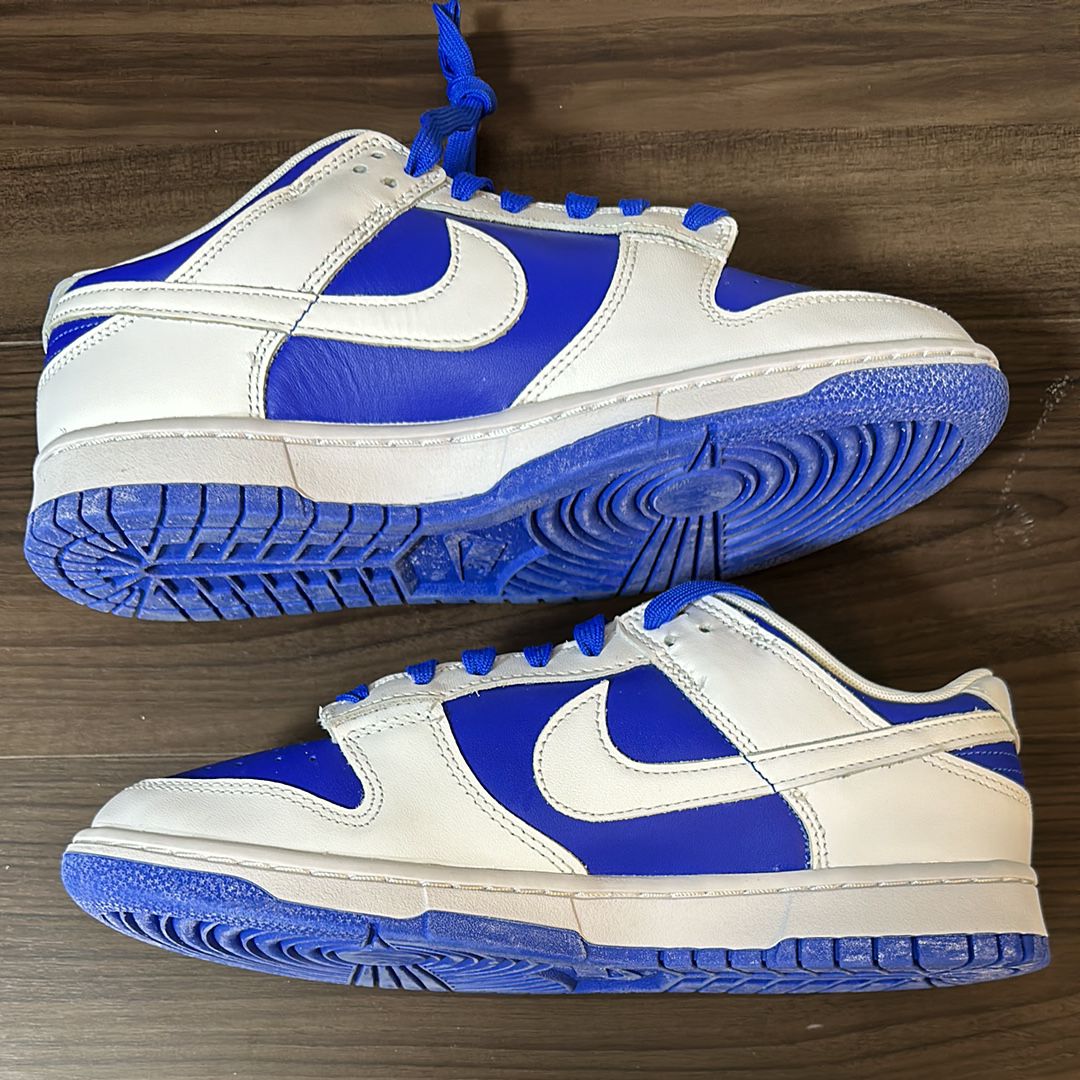 Nike Dunk Low Retro "Racer Blue and White"