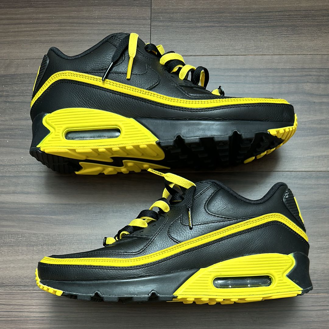 UNDEFEATED × Nike Air Max 90 "Black/Yellow"