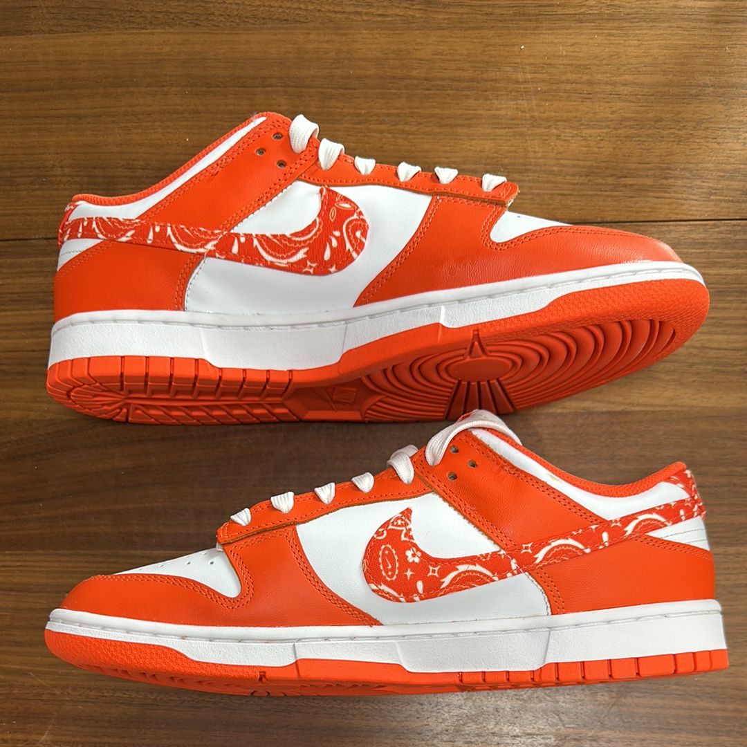 Nike ウィメンズ ダンク ロー ESS \"\"オレンジ ペイズリー Nike Women's Dunk Low ESS 