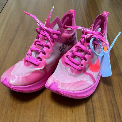 Off-White × Nike Zoom Fly "Pink"