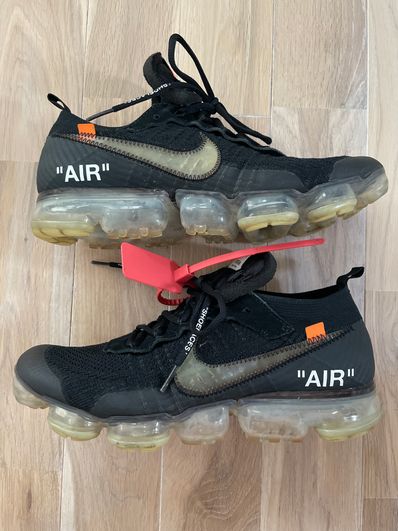 OFF-WHITE × NIKE AIR VAPORMAX BLACKの新品/中古フリマ(通販)|スニダン