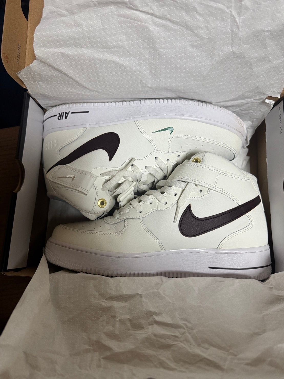 Nike Air Force 1 Mid '07 LV8 40th Anniversary "Sail/Brown"