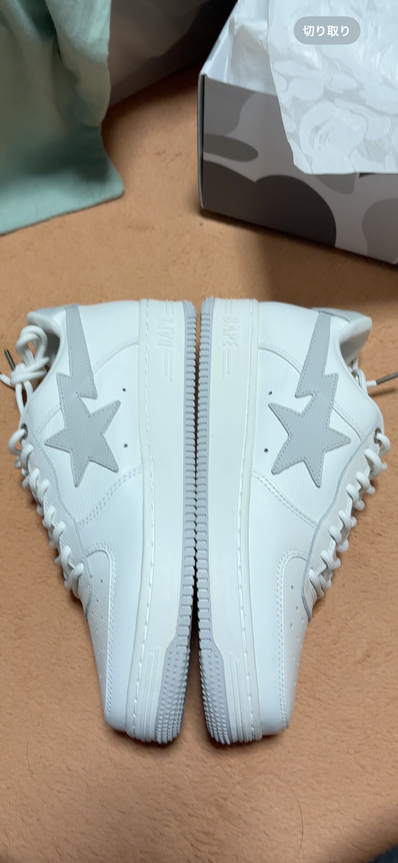 JJJJound × A BATHING APE®︎ BAPE STA "White/Grey"