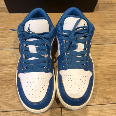 Nike GS Air Jordan1 Low SE "Industrial Blue"