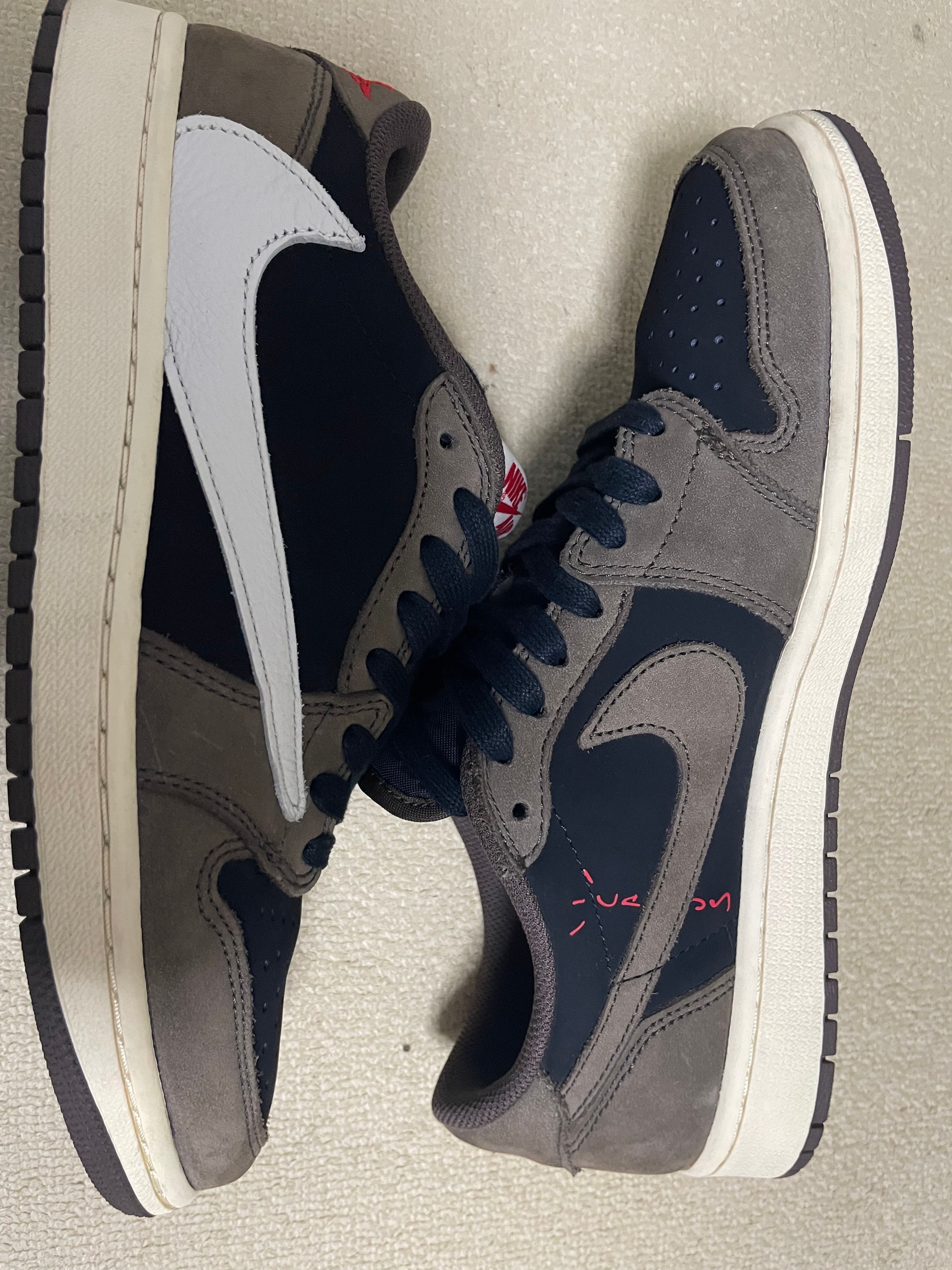 Travis Scott × Nike Air Jordan 1 Low OG SP-T  "Black/Dark Mocha"