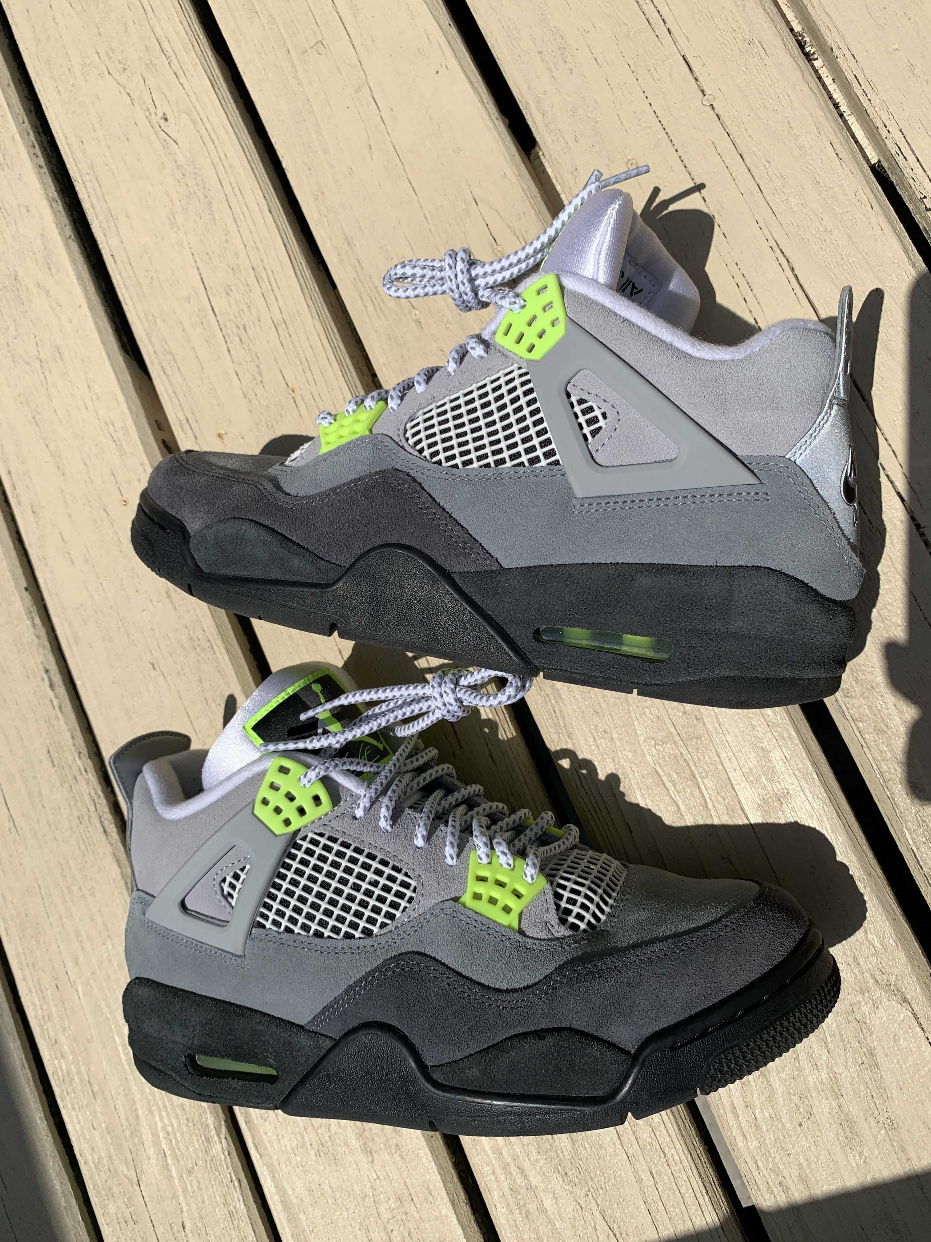 NIKE AIR JORDAN 4 RETRO LE "NEON"