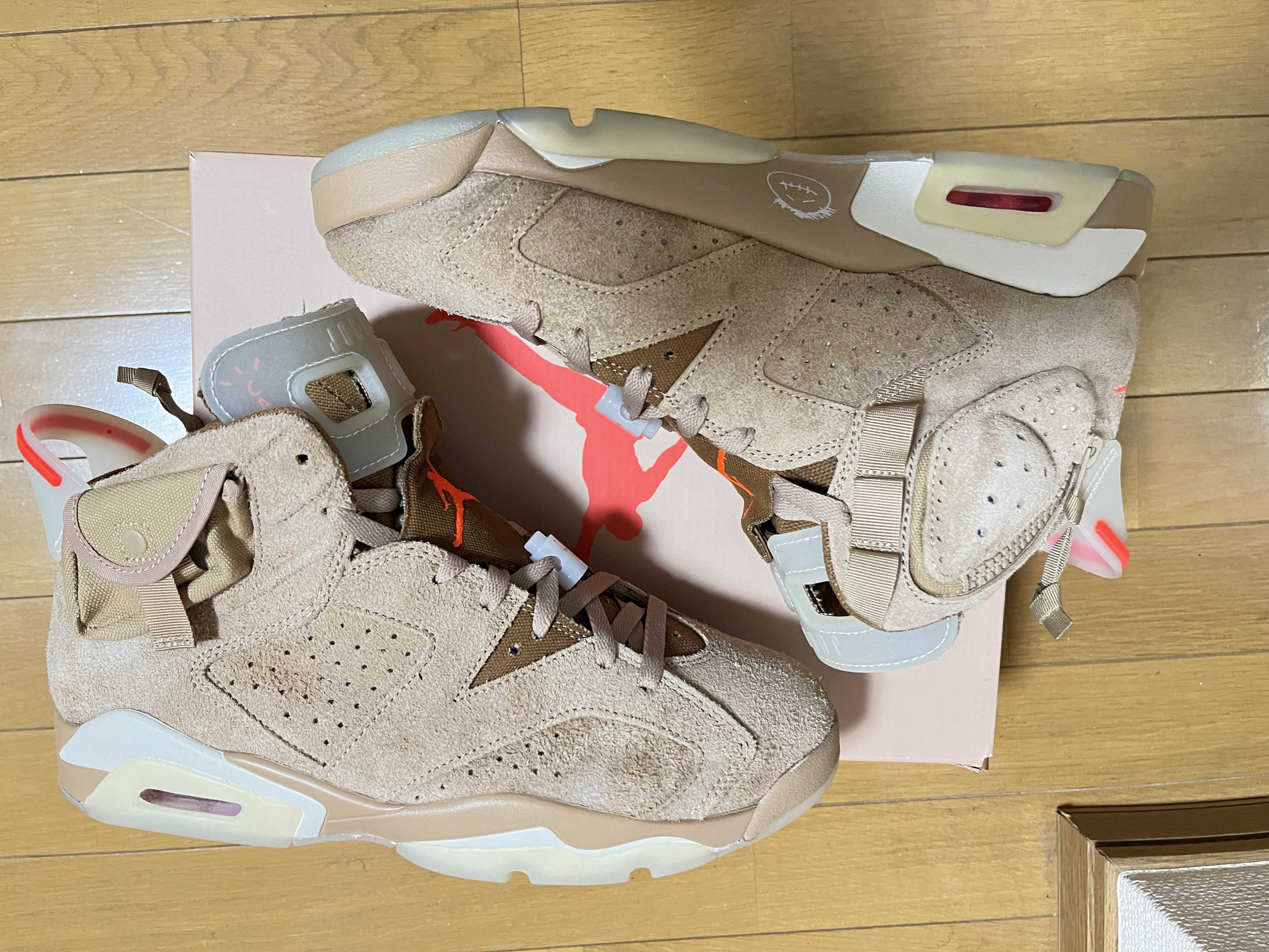 Travis Scott × Nike Air Jordan 6 "British Khaki"