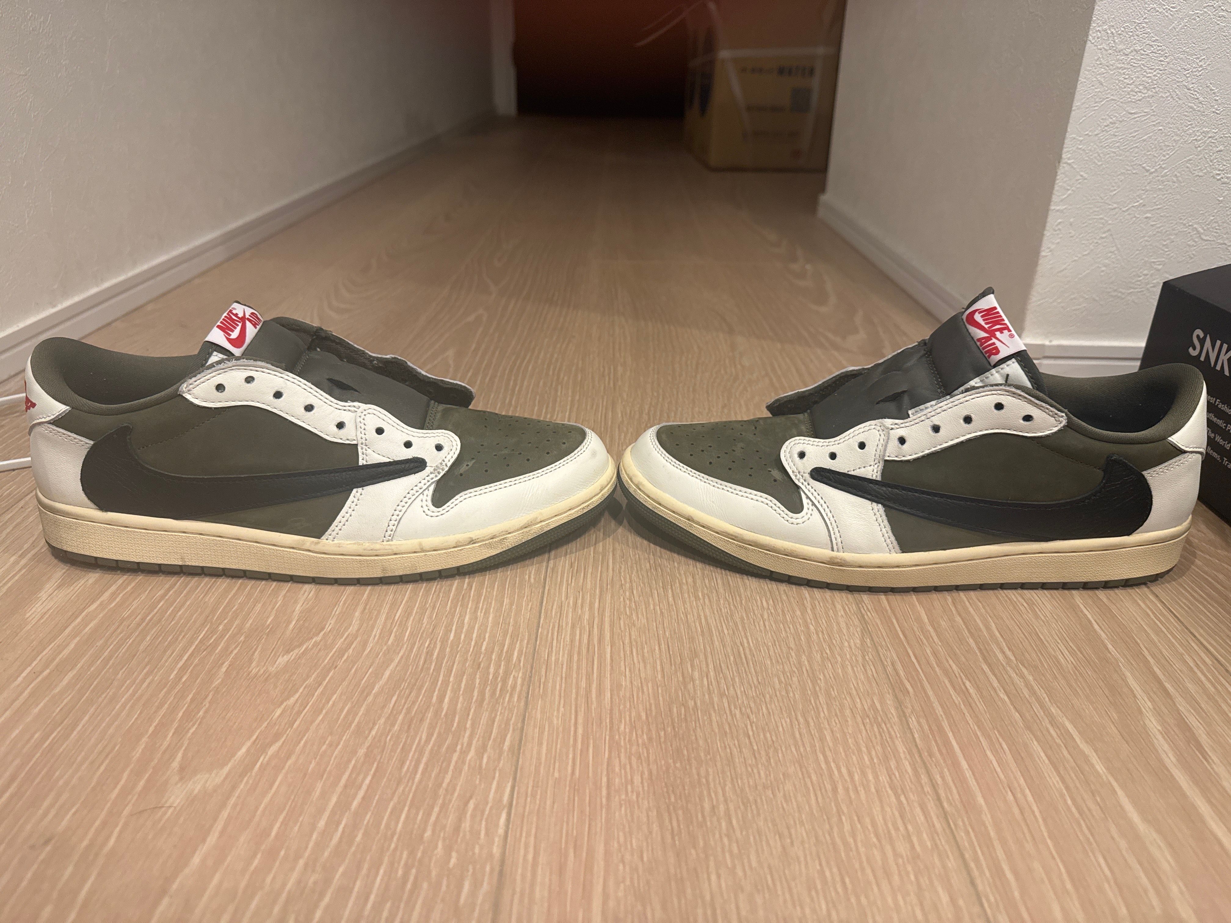 Travis Scott × Nike Air Jordan 1 Low OG SP "Reverse Olive"