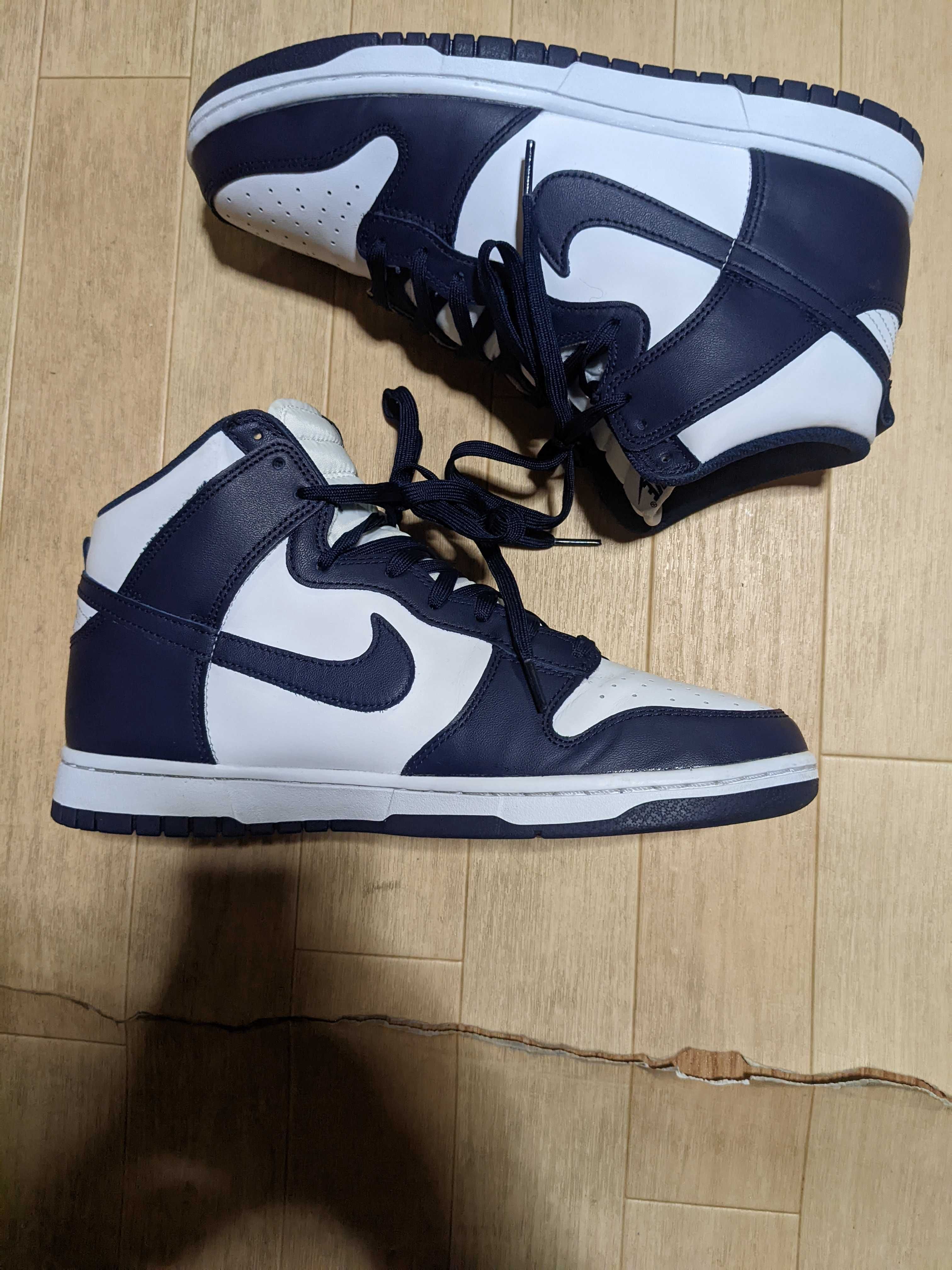 Nike Dunk High "Championship Navy"