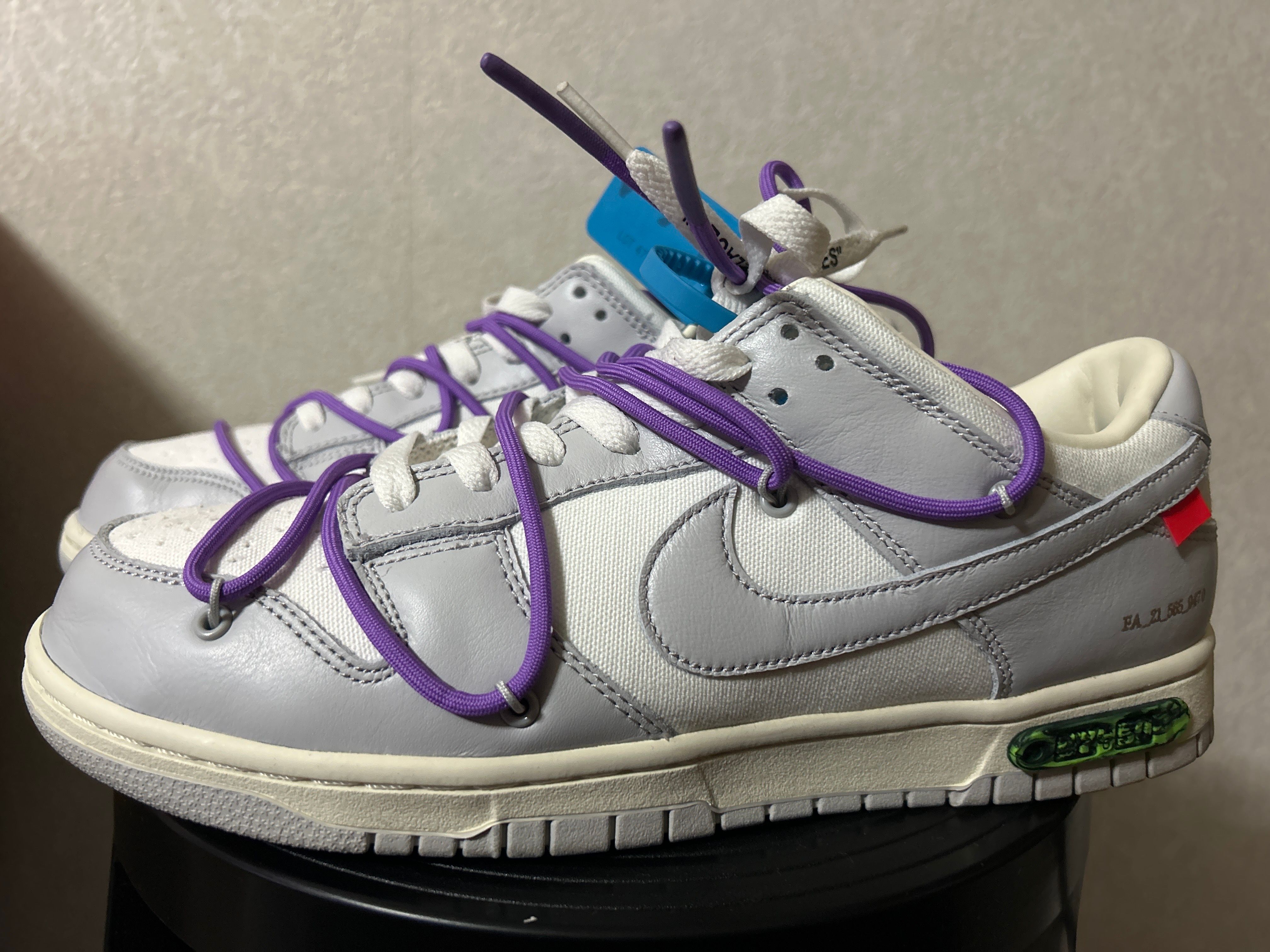 Off-White × Nike Dunk Low "Sail/Neutral Gray"