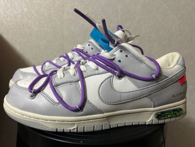 Off-White × Nike Dunk Low "Sail/Neutral Gray"