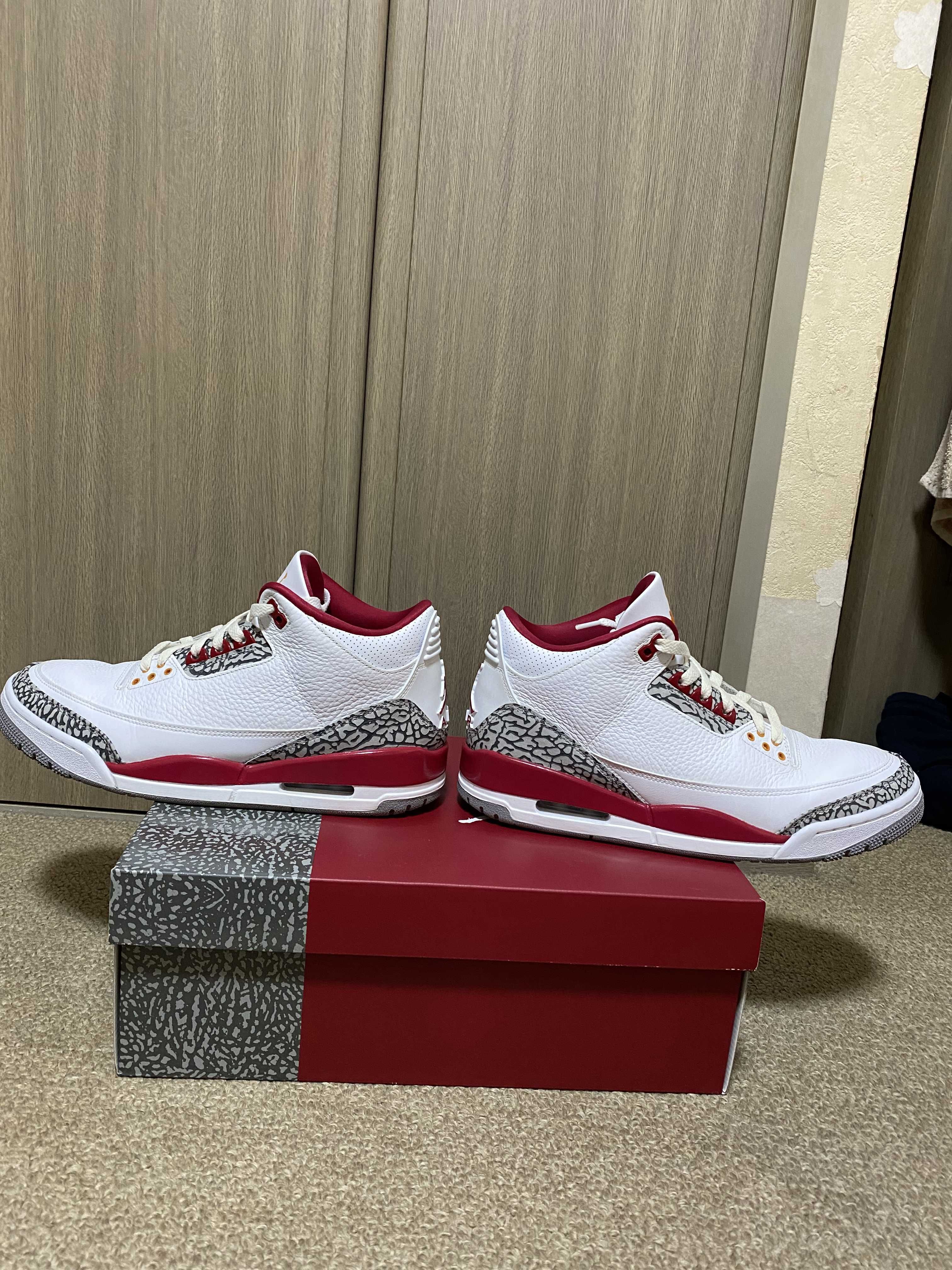 Nike Air Jordan 3 "Cardinal Red"
