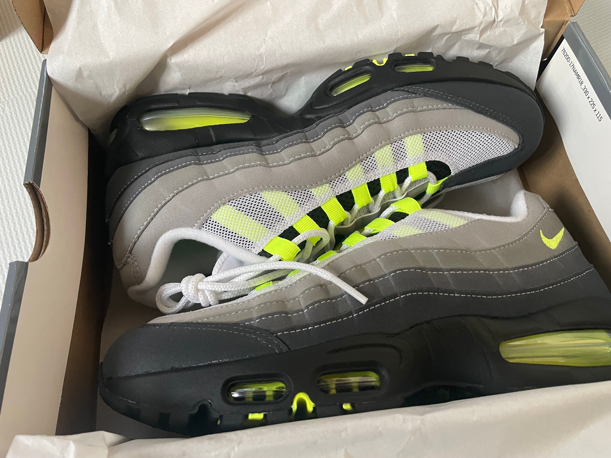 Nike Air Max 95 OG Big Bubble "Neon Yellow" (2025/2026)