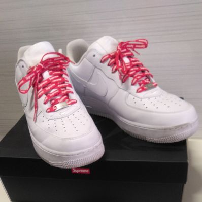 Supreme × Nike Air Force 1 Low "White"