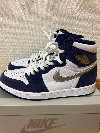 Nike Air Jordan 1 High OG CO.JP "White/Midnight Navy" (2020)(ブリーフケースなし)