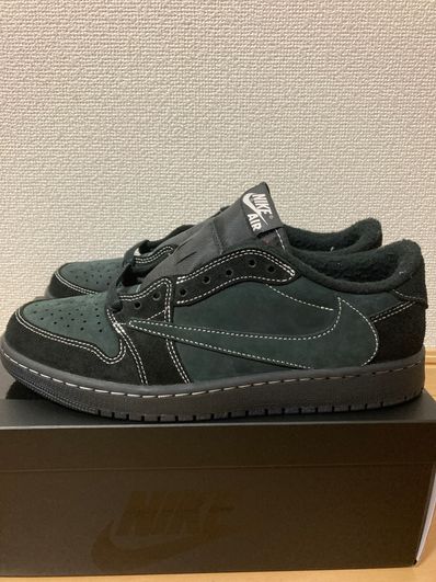 Travis Scott × Nike Air Jordan 1 Low OG SP "Black Phantom"