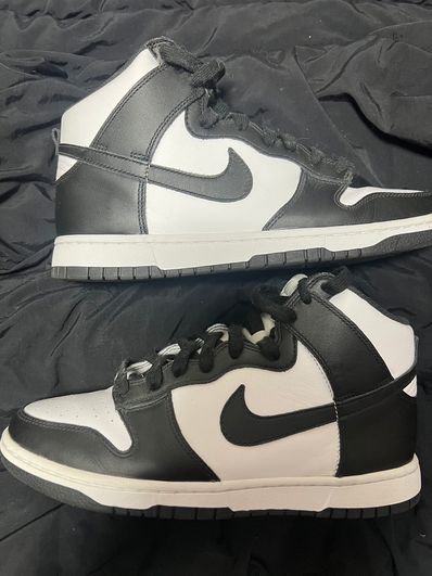 Nike Dunk High "Black and White"