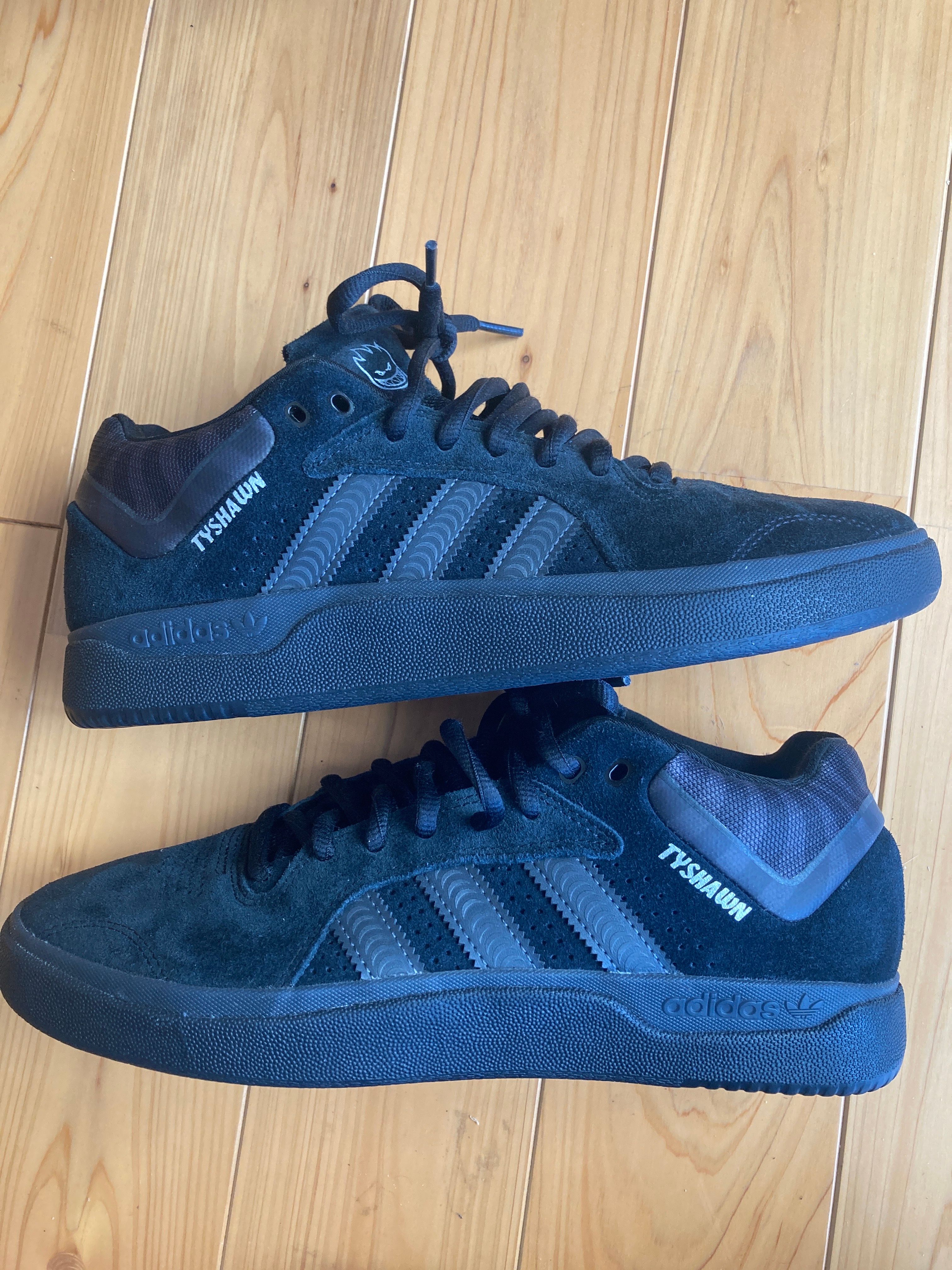 Spitfire × adidas Tyshawn "Core Black/Silver Metallic"