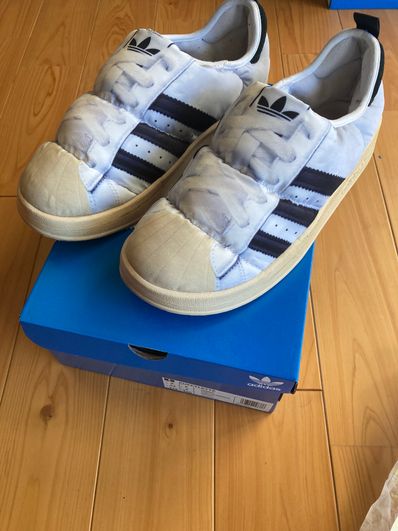 adidas Puffylette "Footwear White/Core Black/Off White"