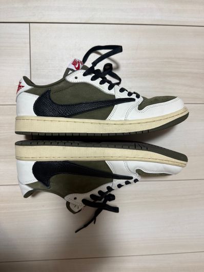 Travis Scott × Nike Air Jordan 1 Low OG SP "Reverse Olive"