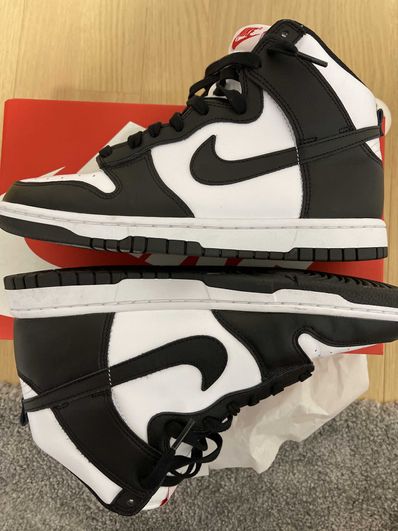 Nike Dunk High "Black and White"