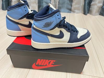 Nike GS Air Jordan 1 Retro High "Obsidian/University Blue"
