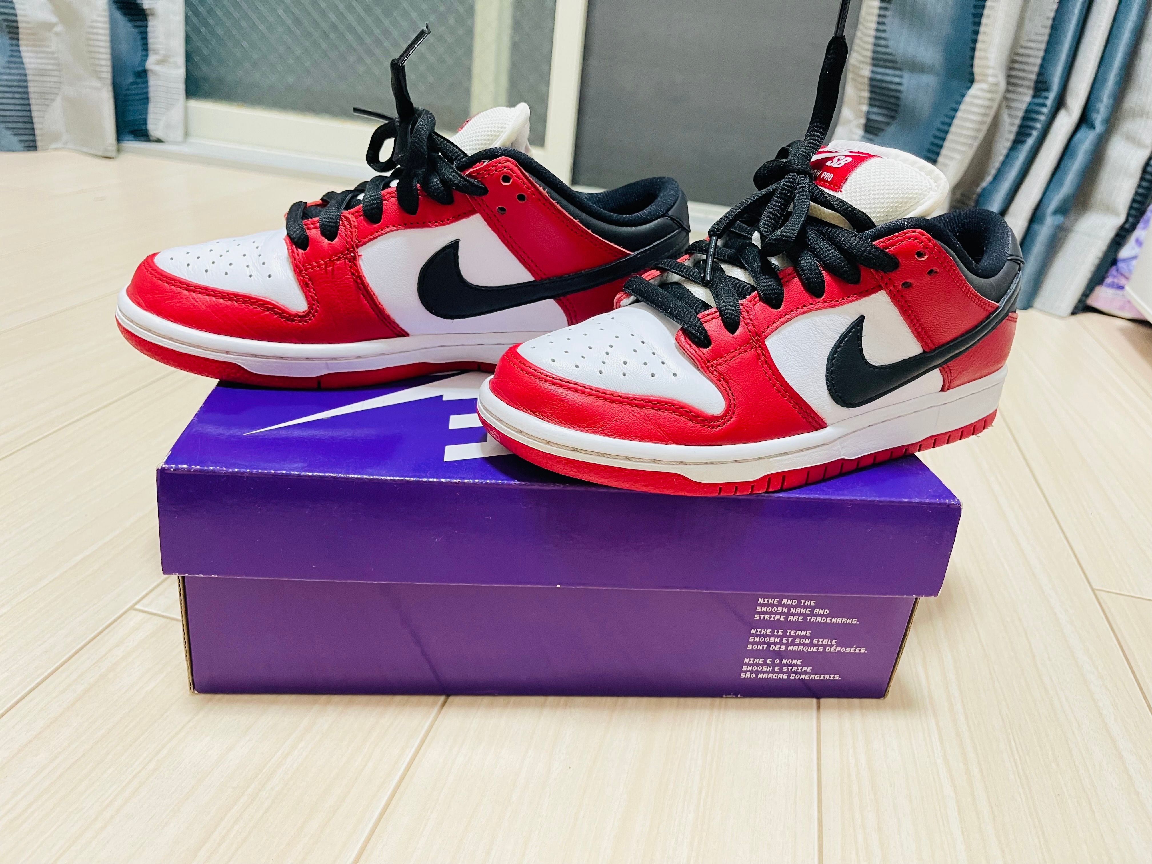 Nike SB Dunk Low Pro "J-Pack Chicago/Varsity Red and White"