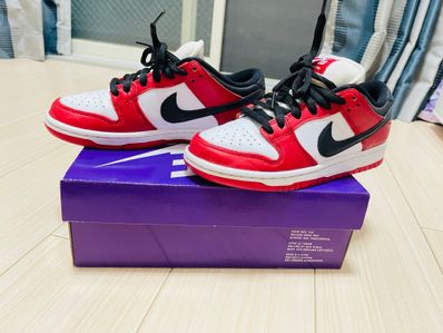 Nike SB Dunk Low Pro "J-Pack Chicago/Varsity Red and White"