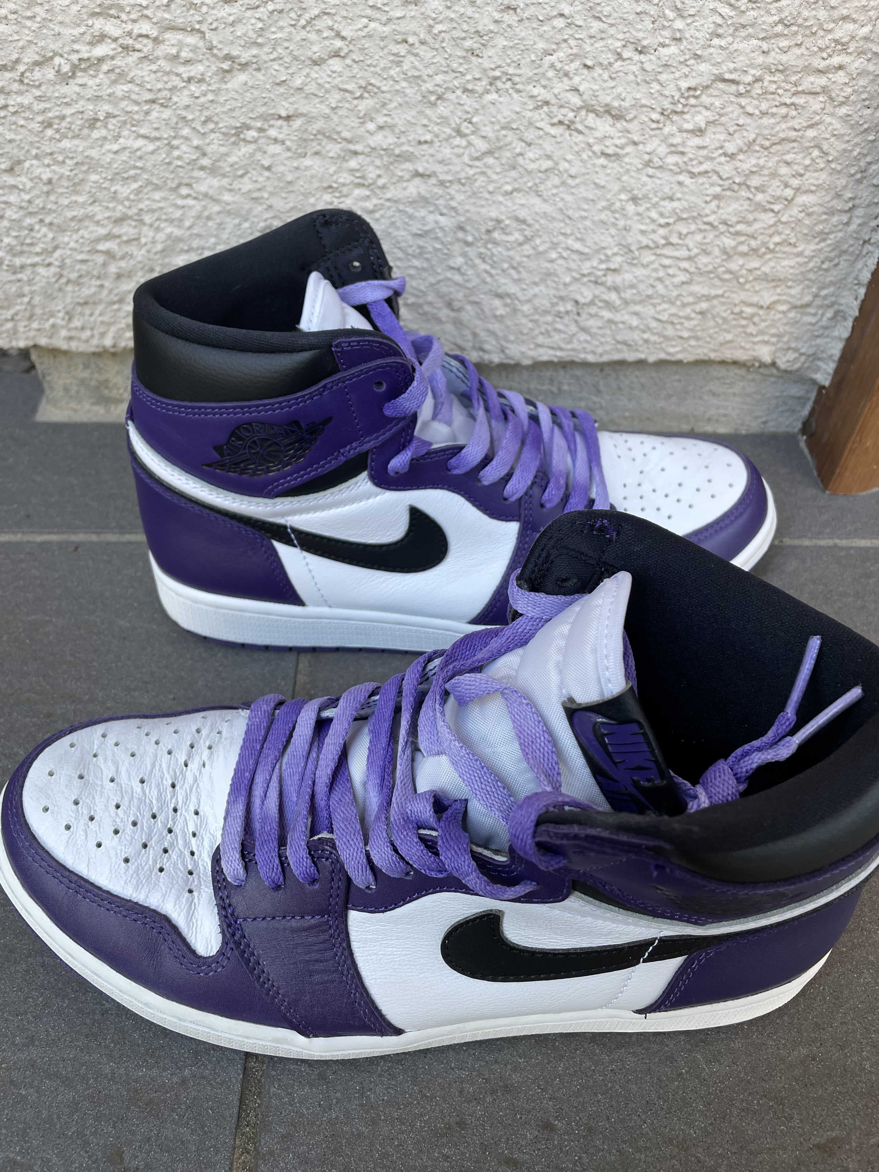 Nike Air Jordan 1 Retro High OG "Court Purple White/Black" (2020)   