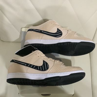 Albino & Preto × Nike SB Dunk Low Pro QS "Pearl White"