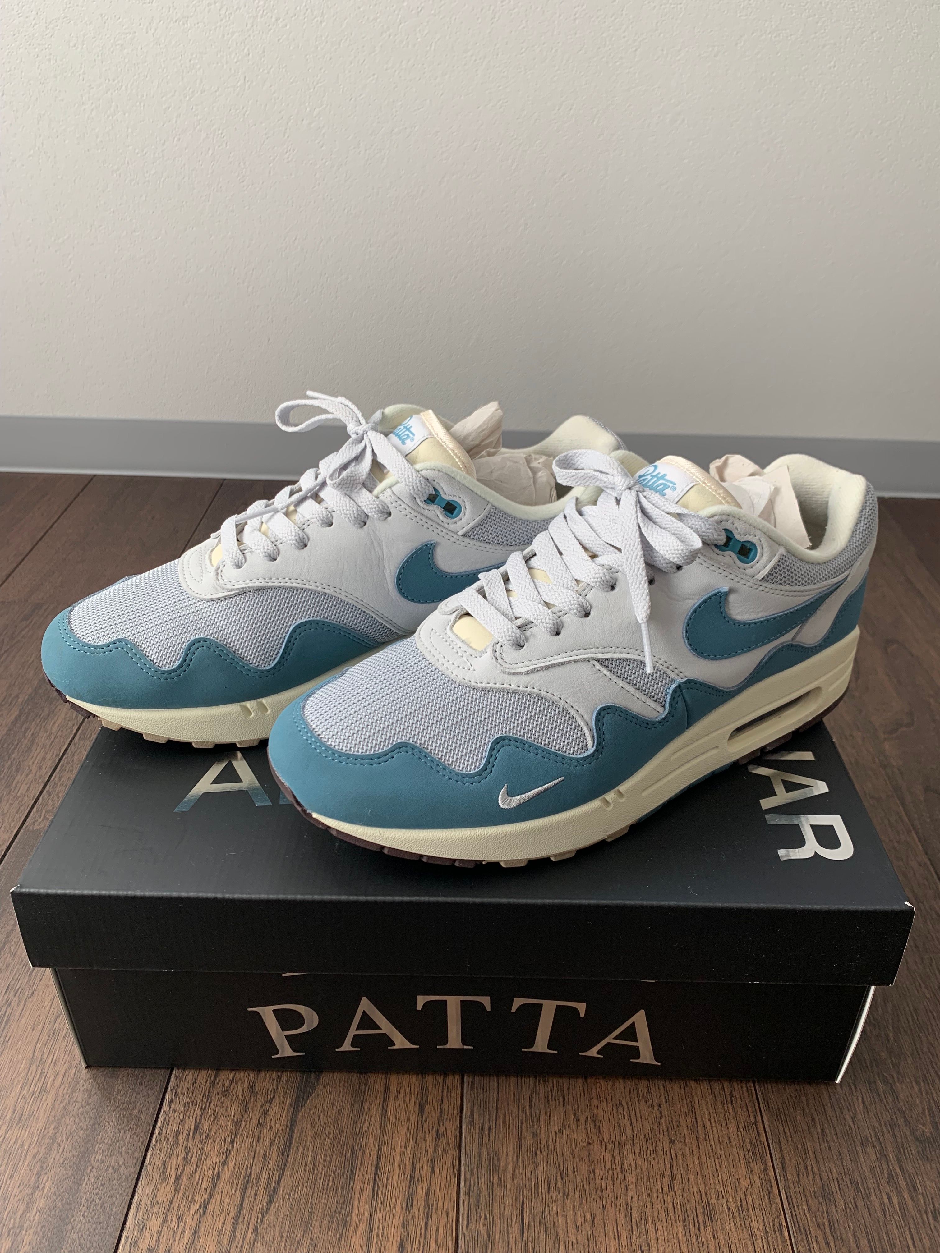 Patta × Nike Air Max 1 "Noise Aqua"