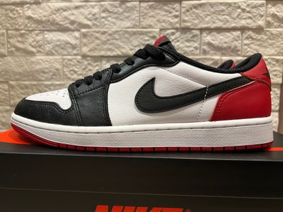 Nike Air Jordan 1 Retro Low OG "Black Toe"