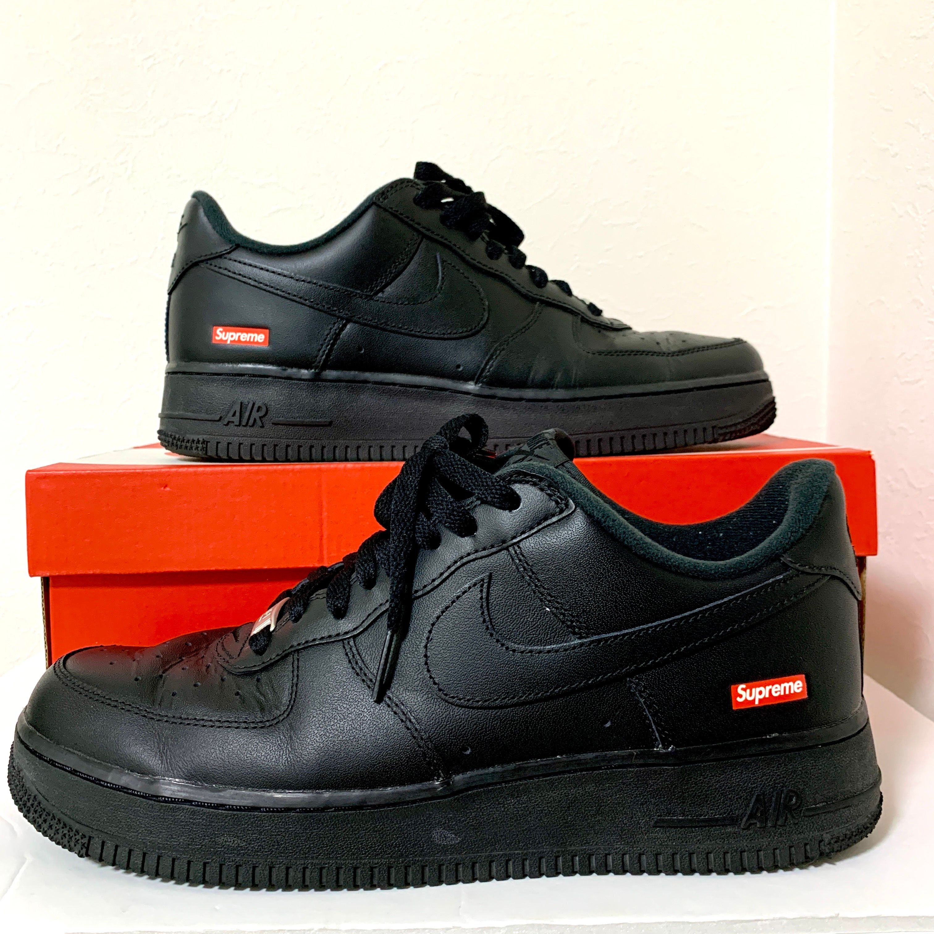 Supreme × Nike Air Force 1 Low "Black"