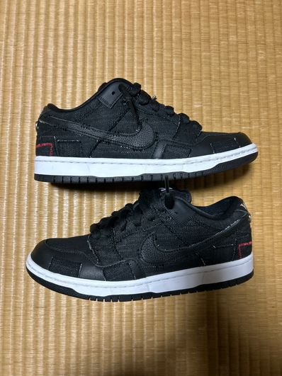 Wasted Youth × Nike SB Dunk Low "Black Denim" / VERDY