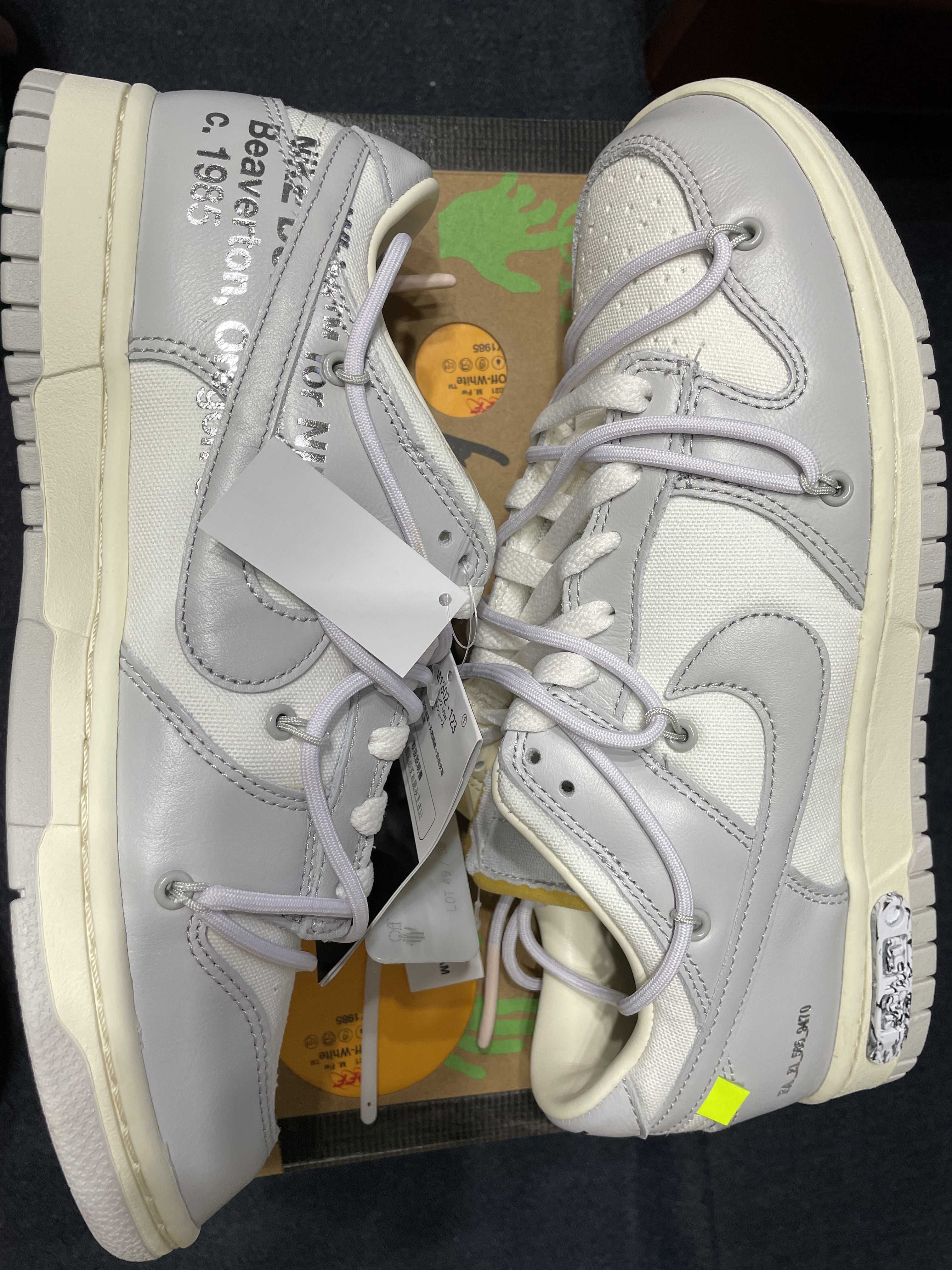 Off-White × Nike Dunk Low 1 of 50 "Lot.49"