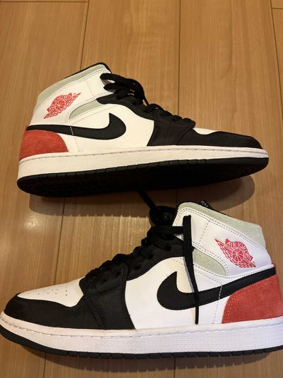 Nike Air Jordan 1 Mid SE "Black/Red/White"