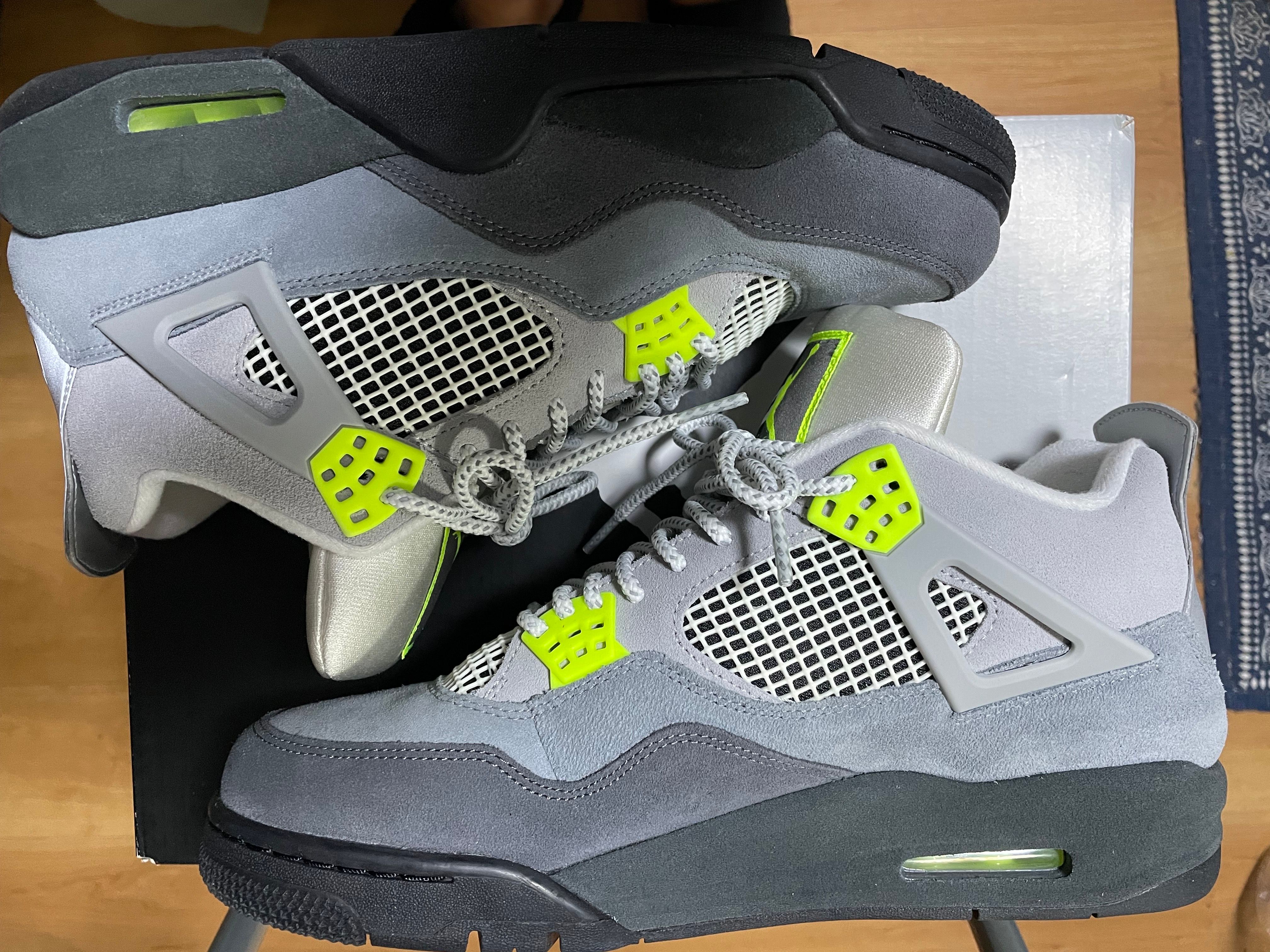 NIKE AIR JORDAN 4 RETRO LE "NEON"